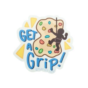 Get A Grip Vinyl Sticker